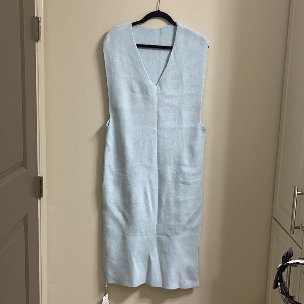 Long Maxi Women Sweater sleeveless dress